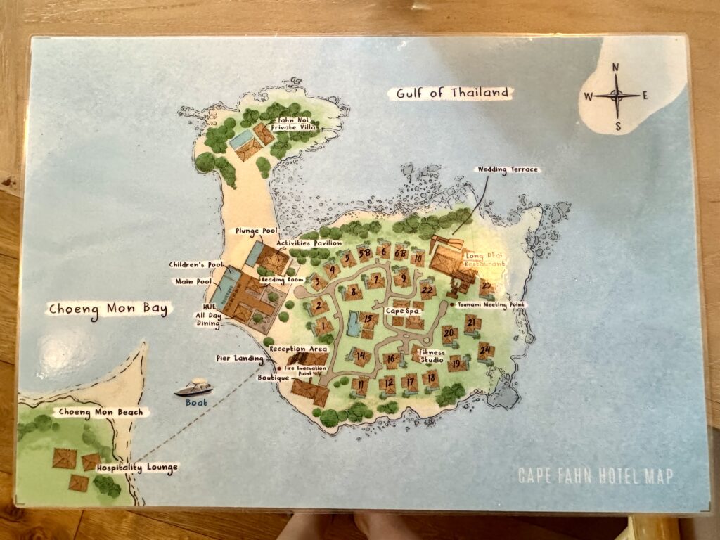 ケープファーンホテル 島内マップ