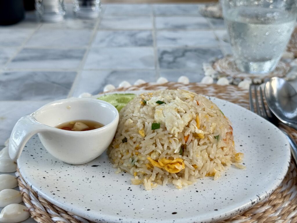 ケープファーンホテル 朝食でたべたタイ風炒飯