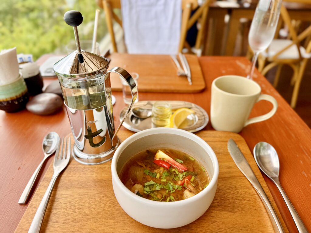 コンラッド コ サムイ 朝食 実際に選んだメニュー