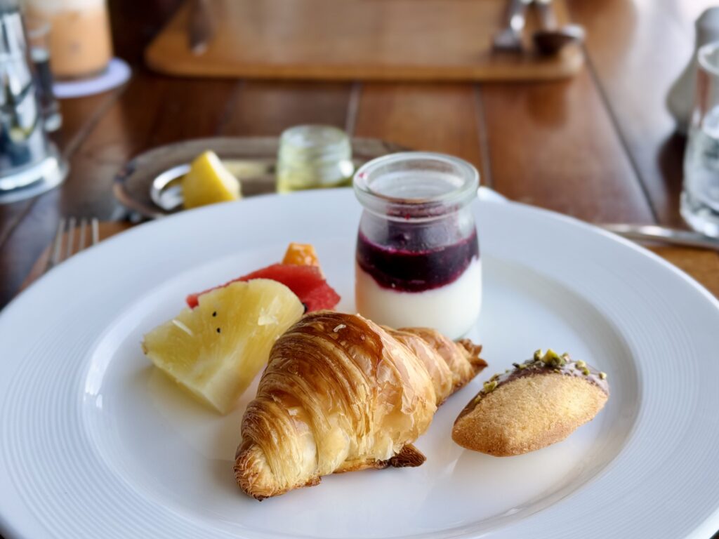 コンラッド コ サムイ 朝食 実際に選んだメニュー