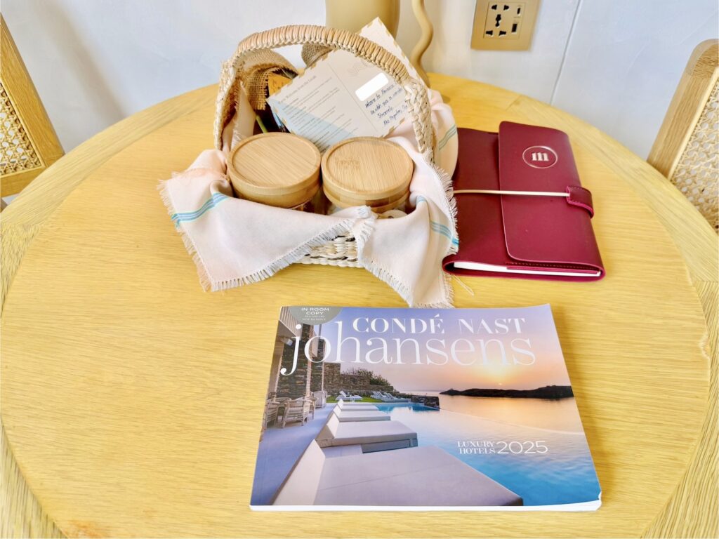 サムイ島 マラスカサムイ(SLH)ウェルカムギフトと手帳など