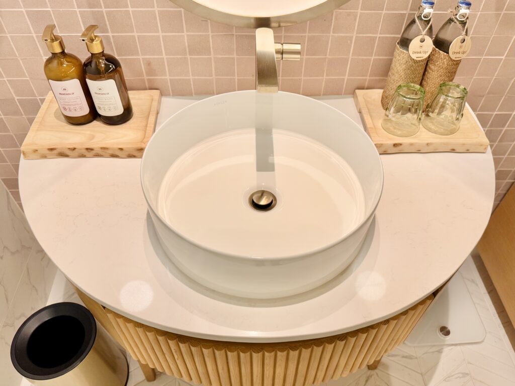 サムイ島 マラスカサムイ(SLH)洗面台