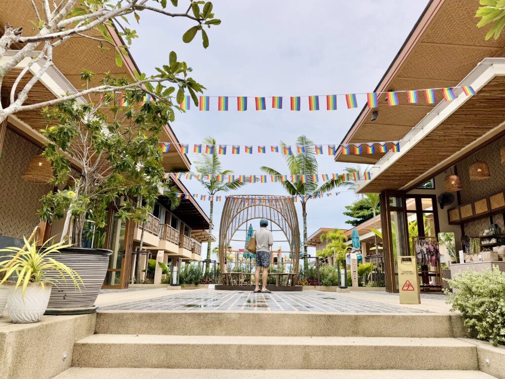 サムイ島 マラスカサムイ(SLH)ホテル前にあるビーチクラブCabanas