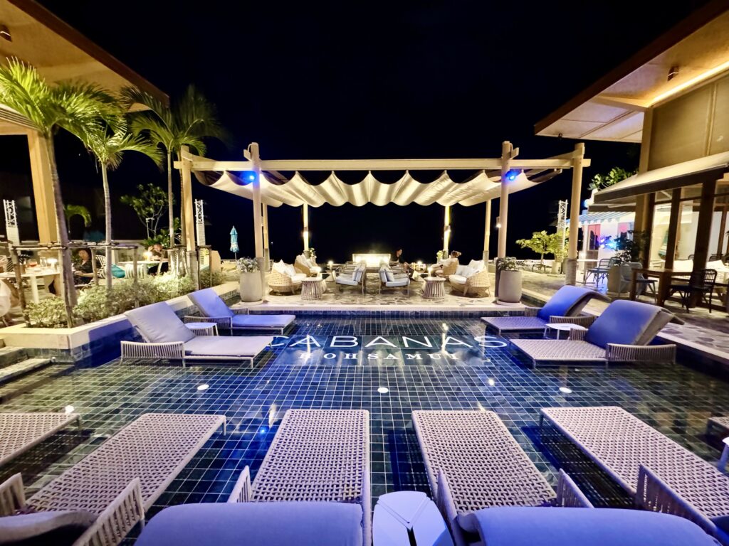 マラスカサムイ ビーチクラブ「CABANAS(カバナス)」