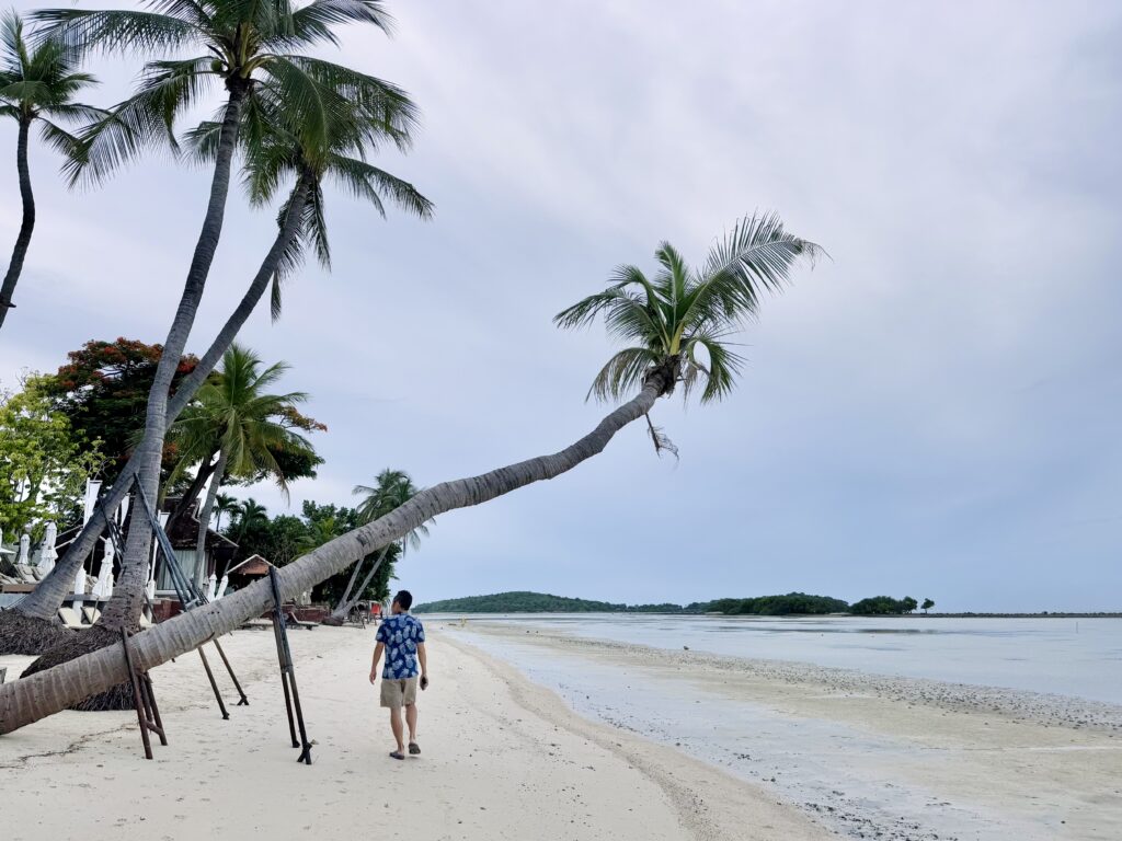 マラスカサムイからチャウエンビーチをお散歩