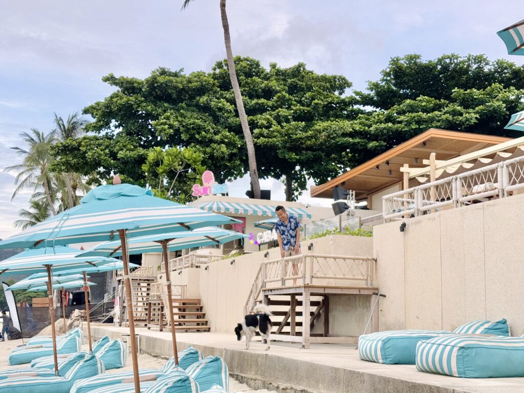 マラスカサムイ(SLH)朝さんぽの様子