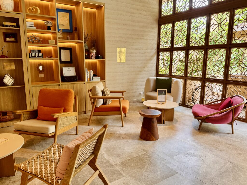 マラスカサムイのフロント ロビーの様子