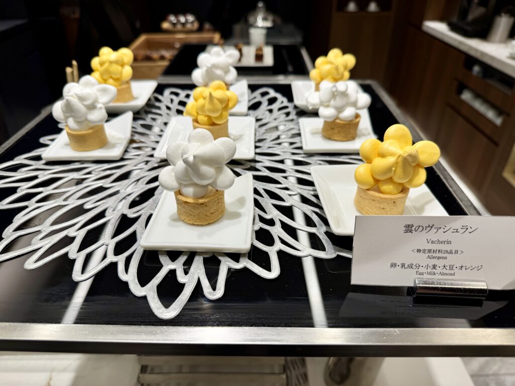 名古屋観光ホテル エスパシオラウンジ アフタヌーンティのヴィシュラン