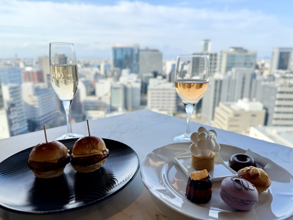 名古屋観光ホテル エスパシオのアフタヌーンティ