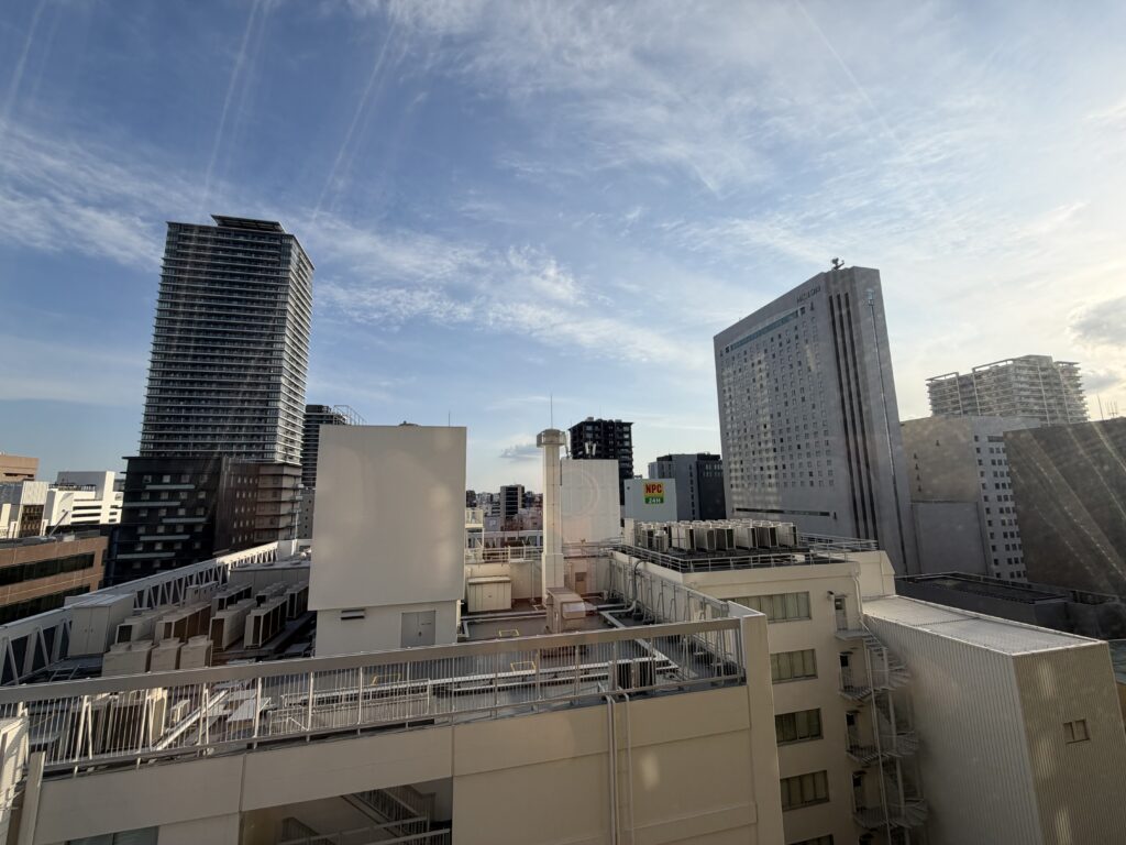 名古屋観光ホテル エスパシオフロア 客室からの眺望