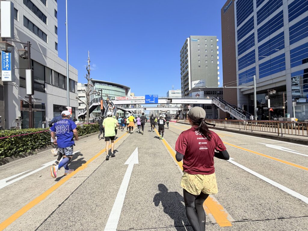 名古屋シティマラソン 内山町交差点