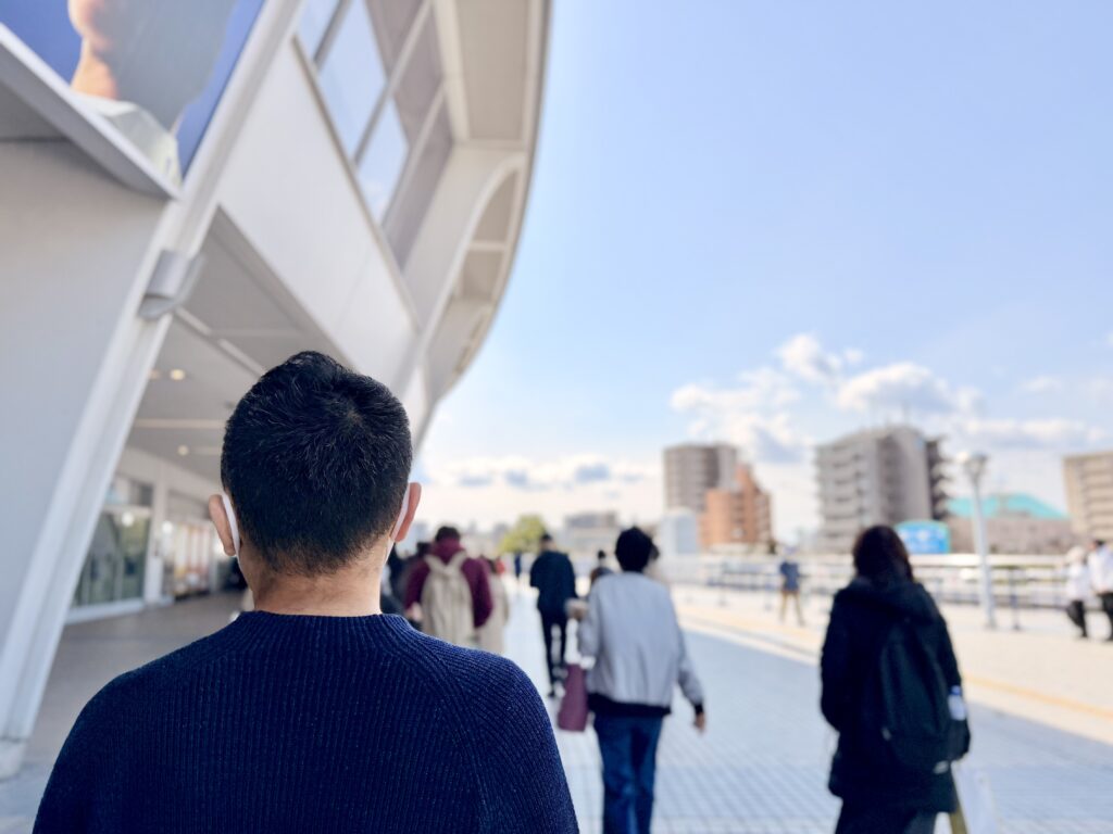 名古屋シティマラソン ランナー受付へ