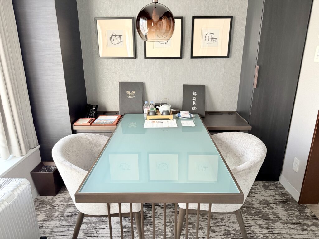 名古屋観光ホテル エスパシオ(SLH)客室 テーブルセット