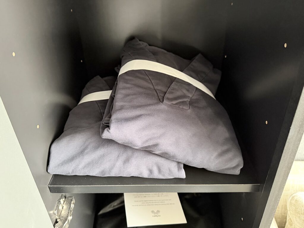 名古屋観光ホテル エスパシオ(SLH)客室 パジャマその2