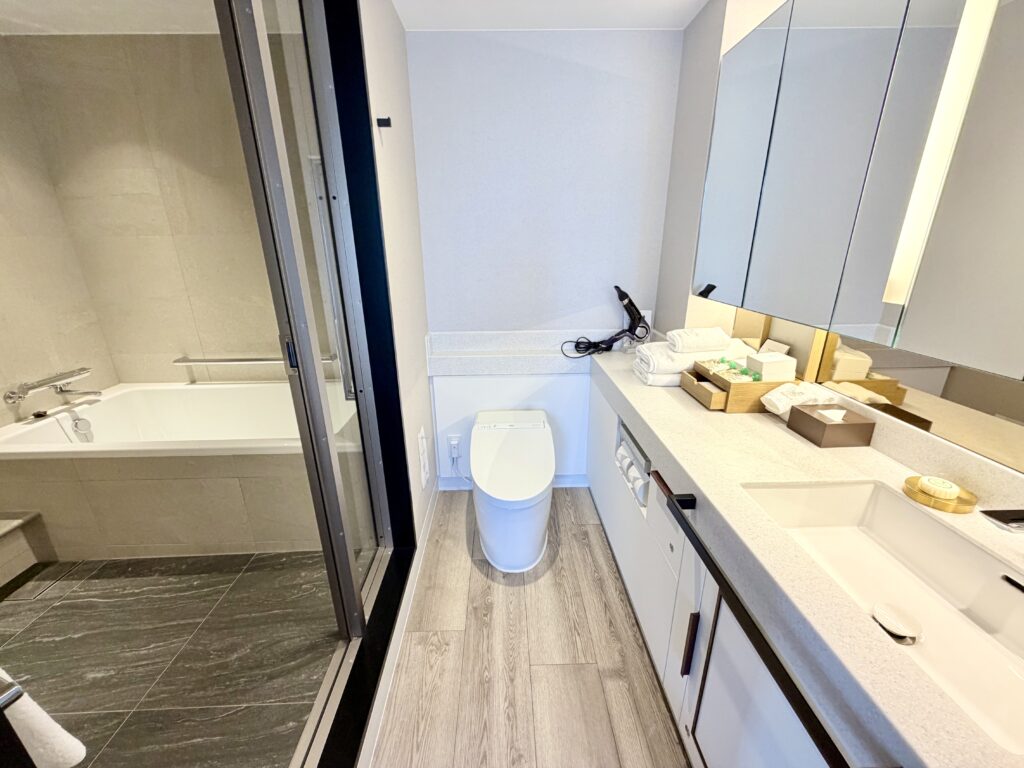 名古屋観光ホテル エスパシオ(SLH)客室 ウェットエリア