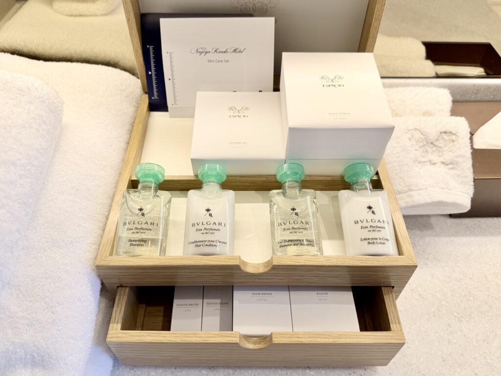 名古屋観光ホテル エスパシオ(SLH)客室 アメニティ