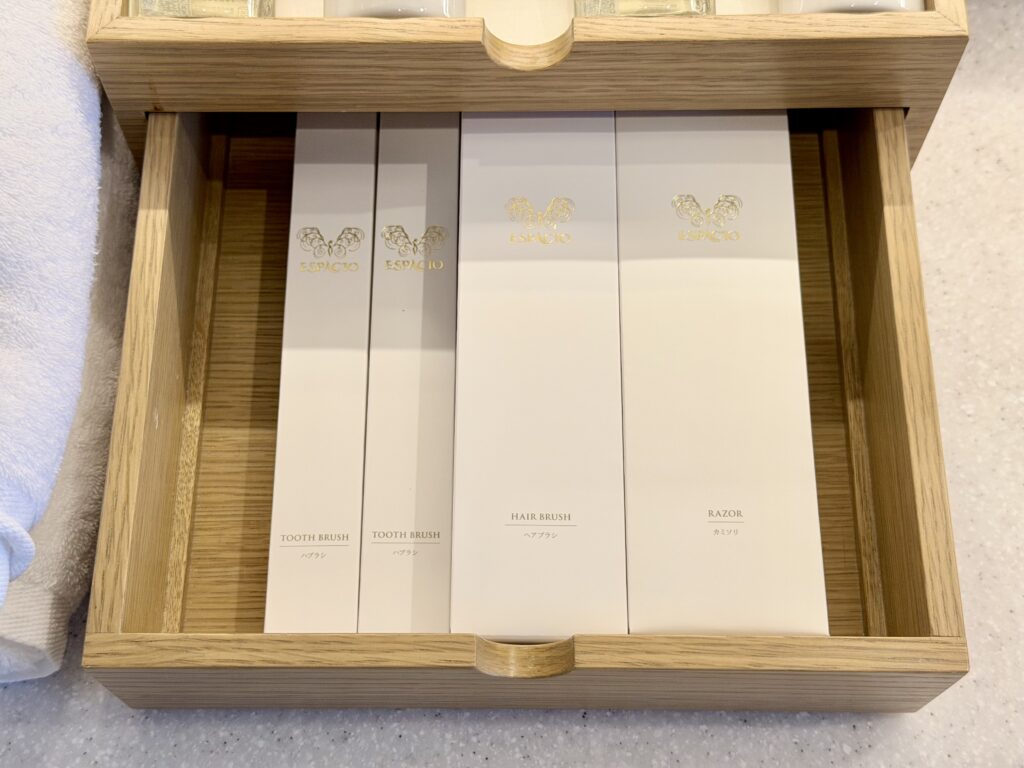 名古屋観光ホテル エスパシオ(SLH)客室 アメニティ