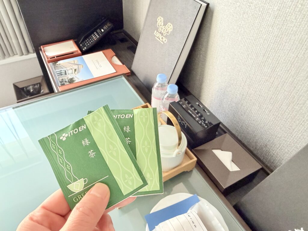 名古屋観光ホテル エスパシオ(SLH)客室 お茶は伊藤園