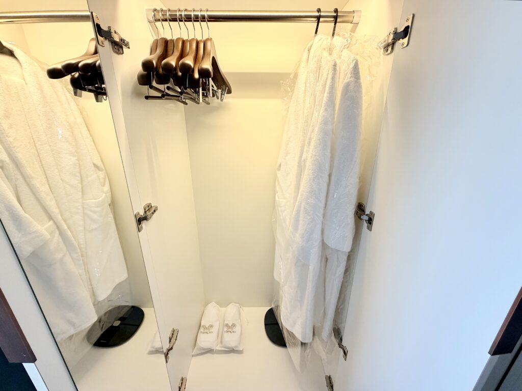 名古屋観光ホテル エスパシオ(SLH)客室 クローゼット