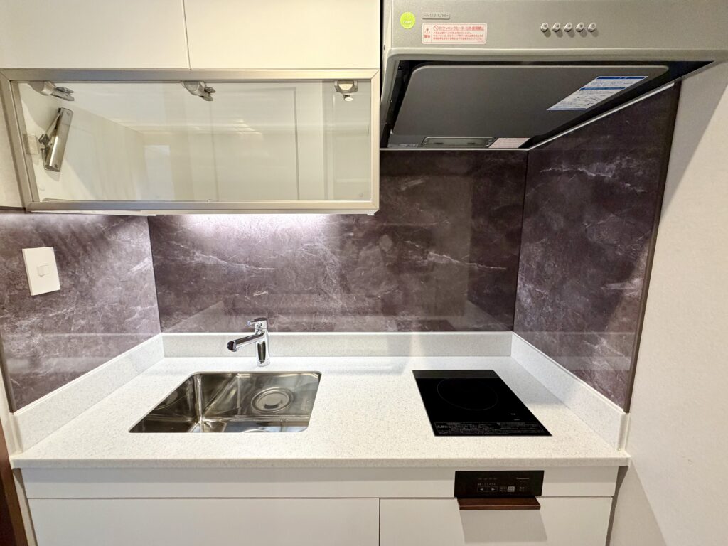 名古屋観光ホテル エスパシオ(SLH)客室 キッチンの様子