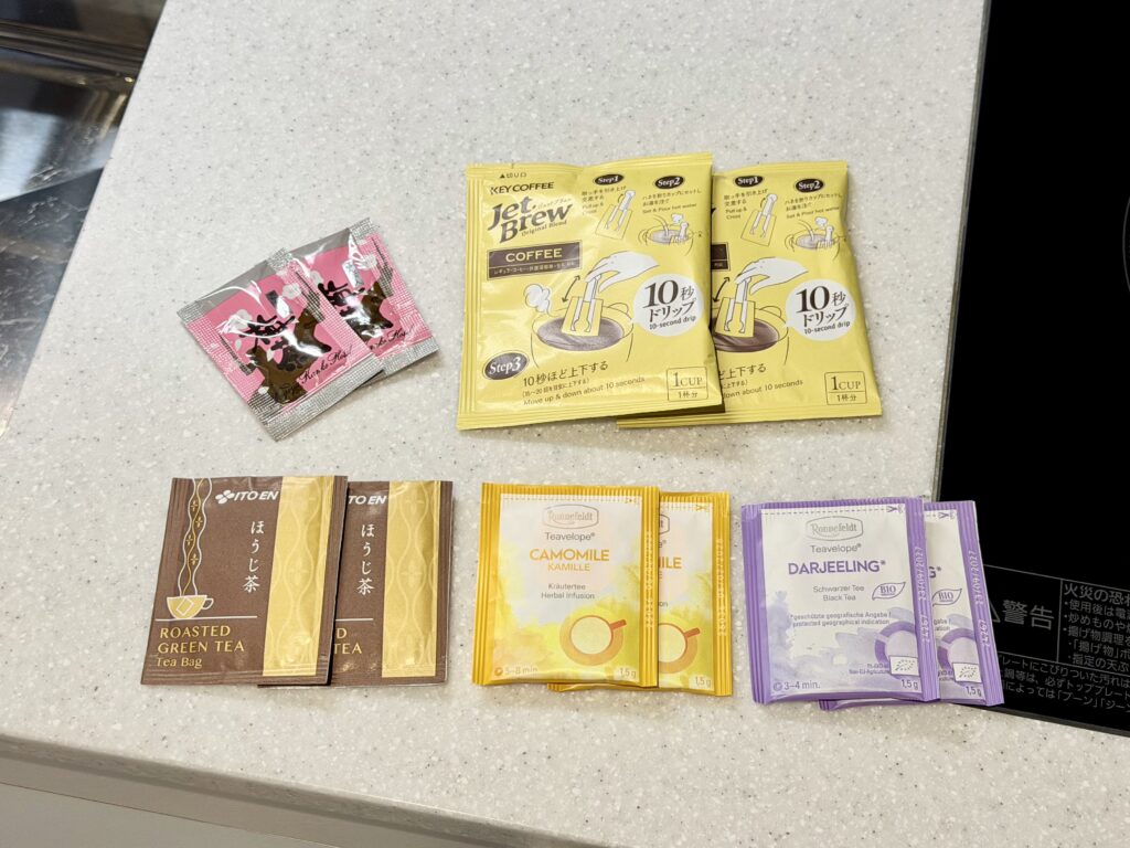 名古屋観光ホテル エスパシオ（SLH）客室 コーヒーなど