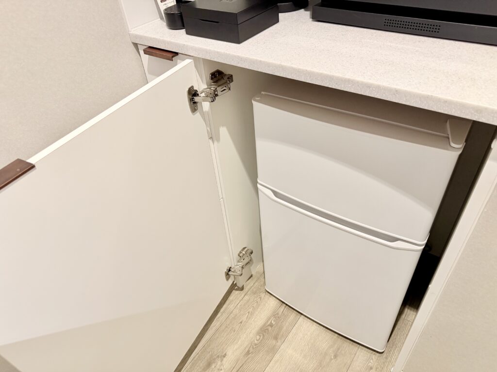 名古屋観光ホテル エスパシオ(SLH)客室 キッチンの冷蔵庫