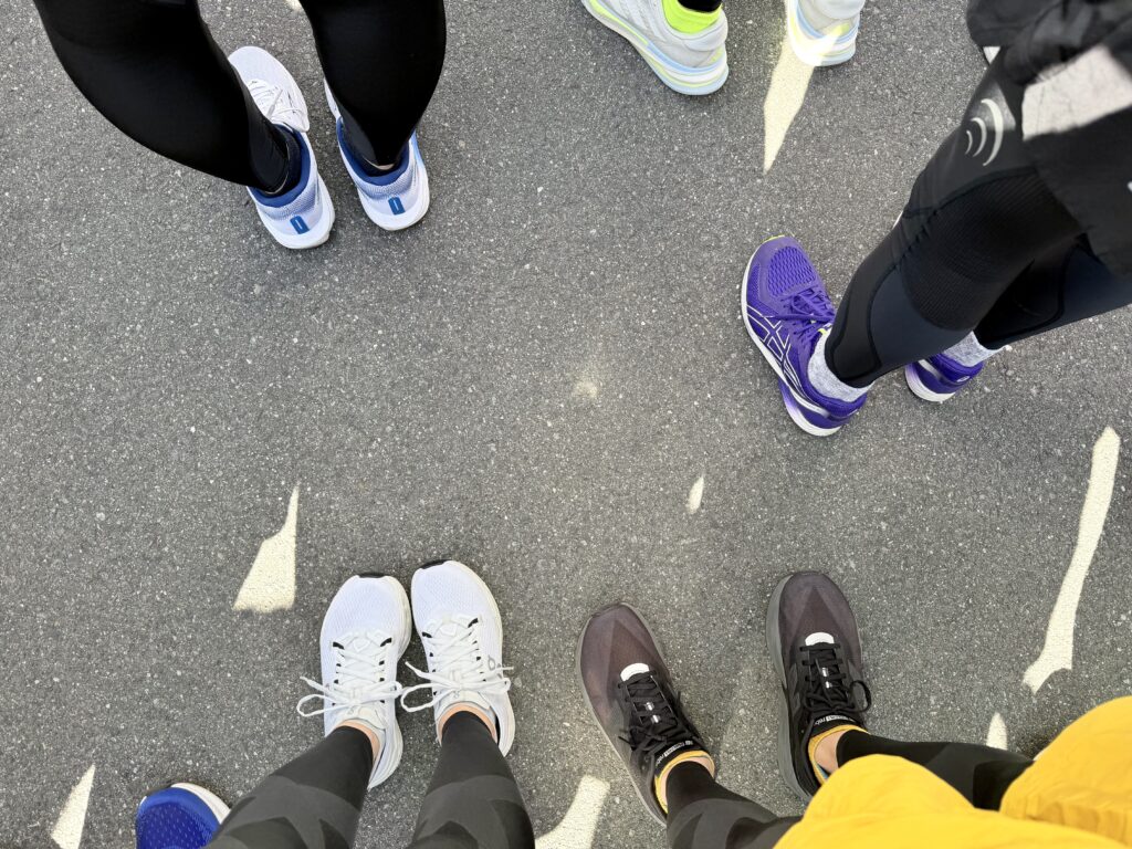 名古屋シティマラソン スタート前の整列の様子