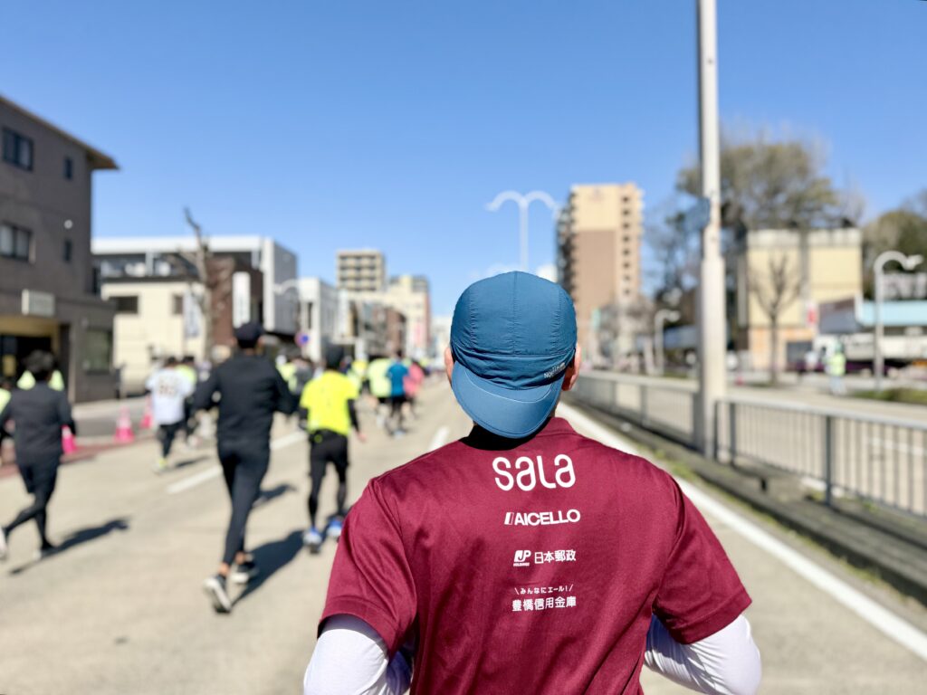 名古屋シティハーフマラソン 中盤の様子