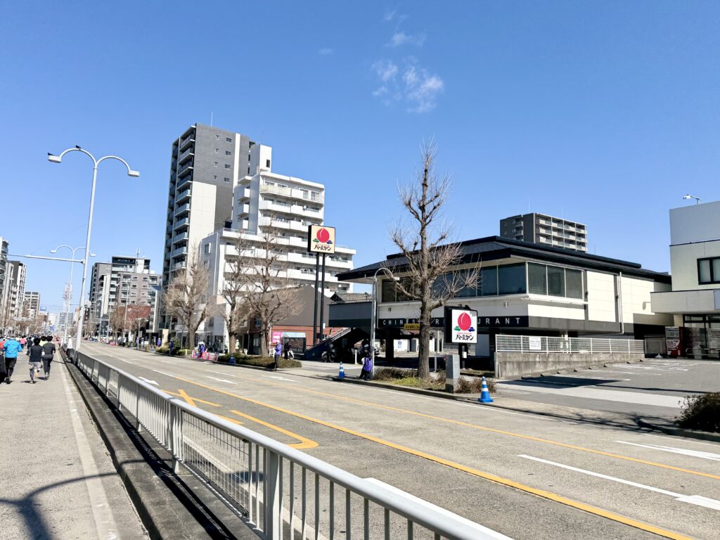 名古屋シティハーフマラソン バーミヤンを発見