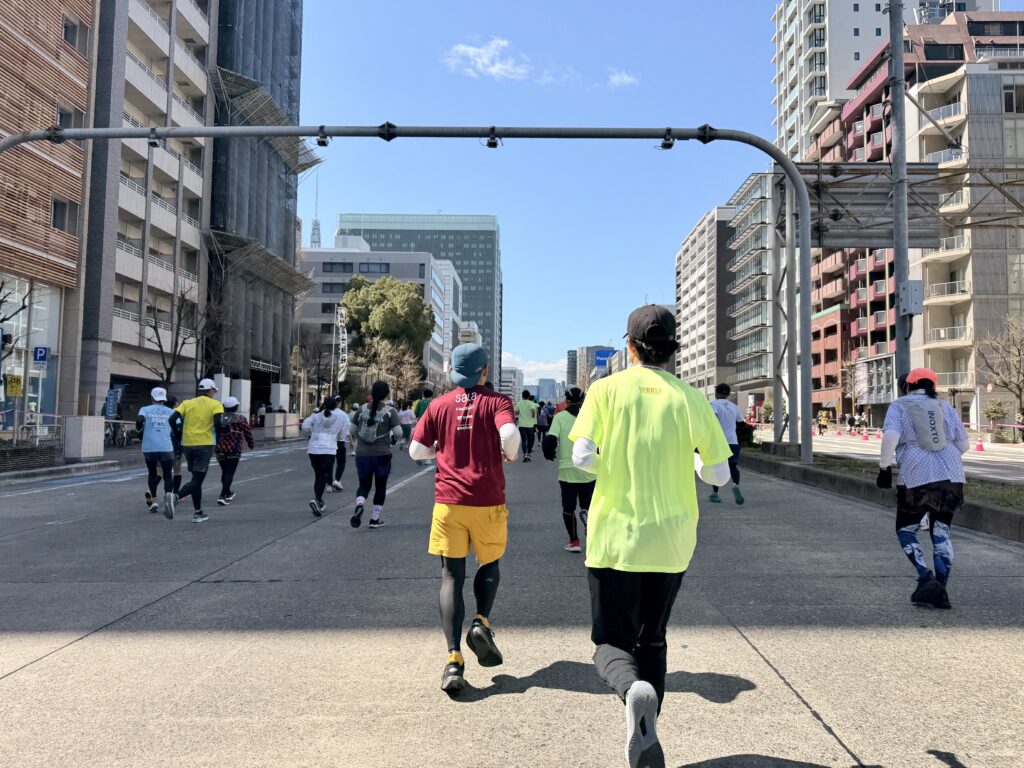 名古屋シティハーフマラソン 終盤の上り坂