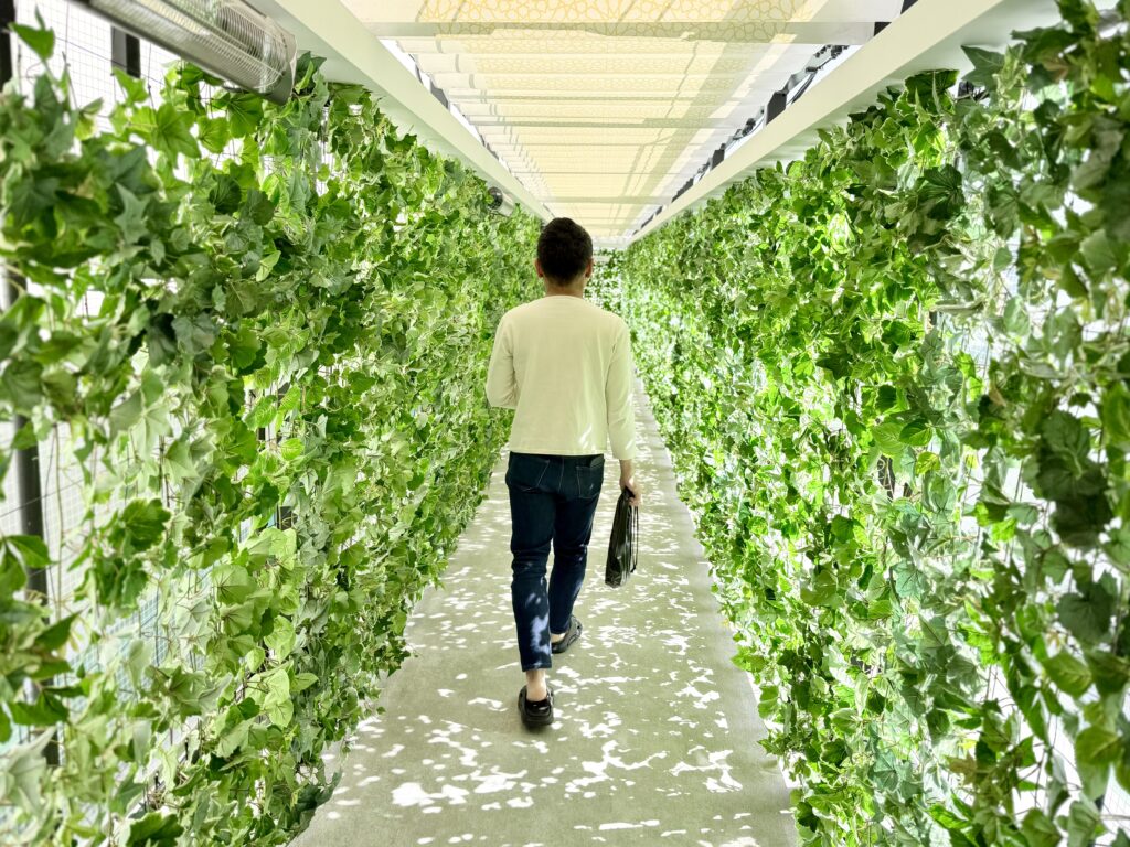 名古屋観光ホテル エスパシオ(SLH) スパへ行く通路