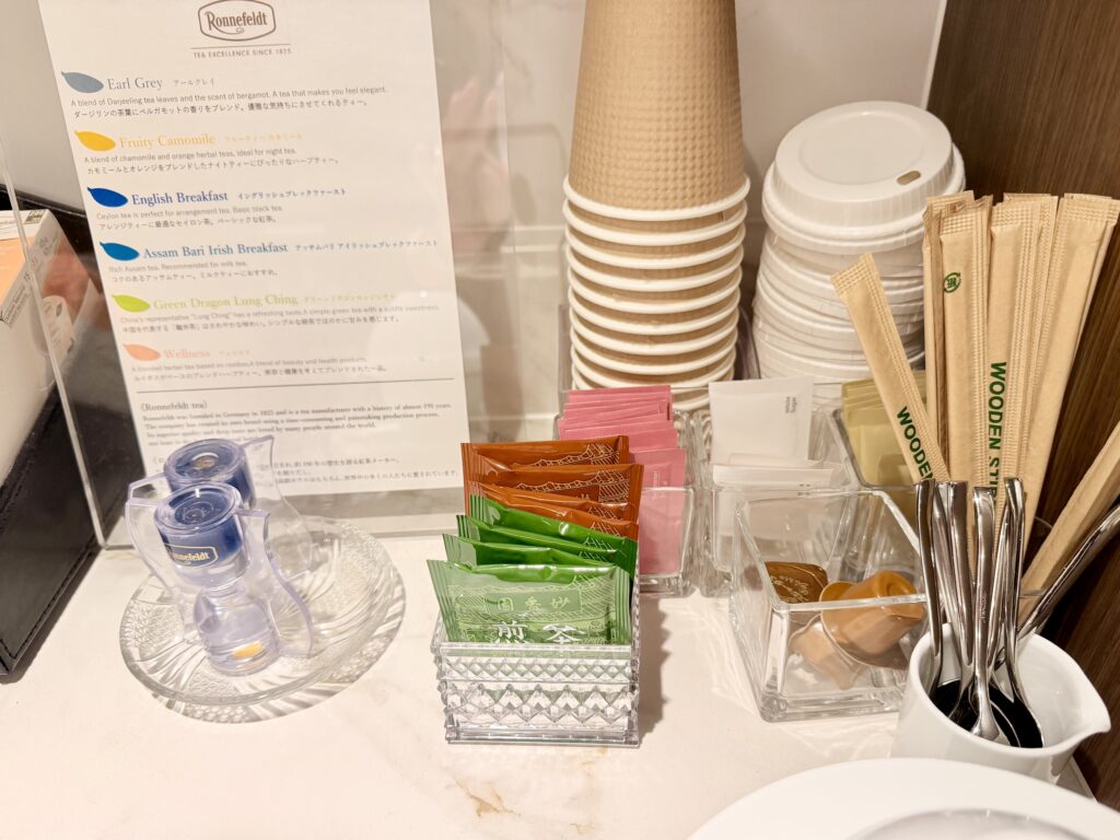 名古屋観光ホテル エスパシオラウンジ お茶