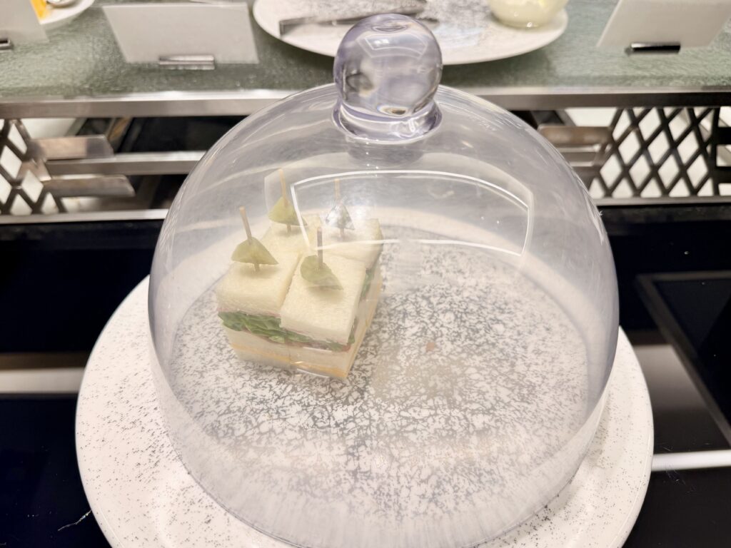 名古屋観光ホテル エスパシオラウンジ イブニングライトミールの軽食