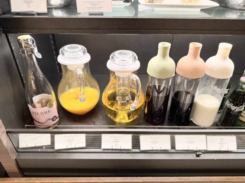 名古屋観光ホテル エスパシオラウンジ 冷たいドリンク