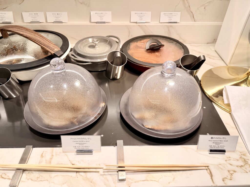 名古屋観光ホテル エスパシオラウンジ 朝食 ホットミールコーナー