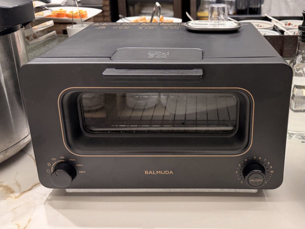 名古屋観光ホテル エスパシオラウンジのトースター