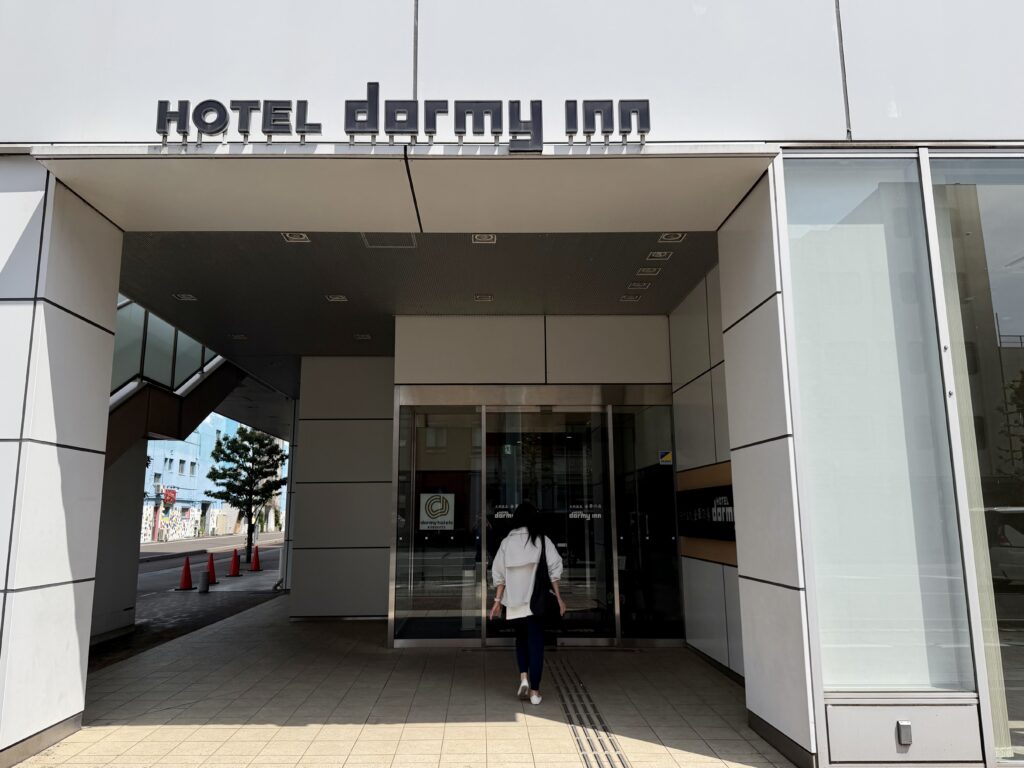 ドーミーイン岐阜駅前に入館