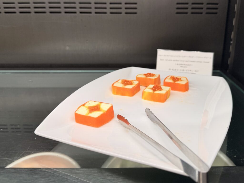 名古屋観光ホテル エスパシオラウンジ ナイトキャップのコールドミール