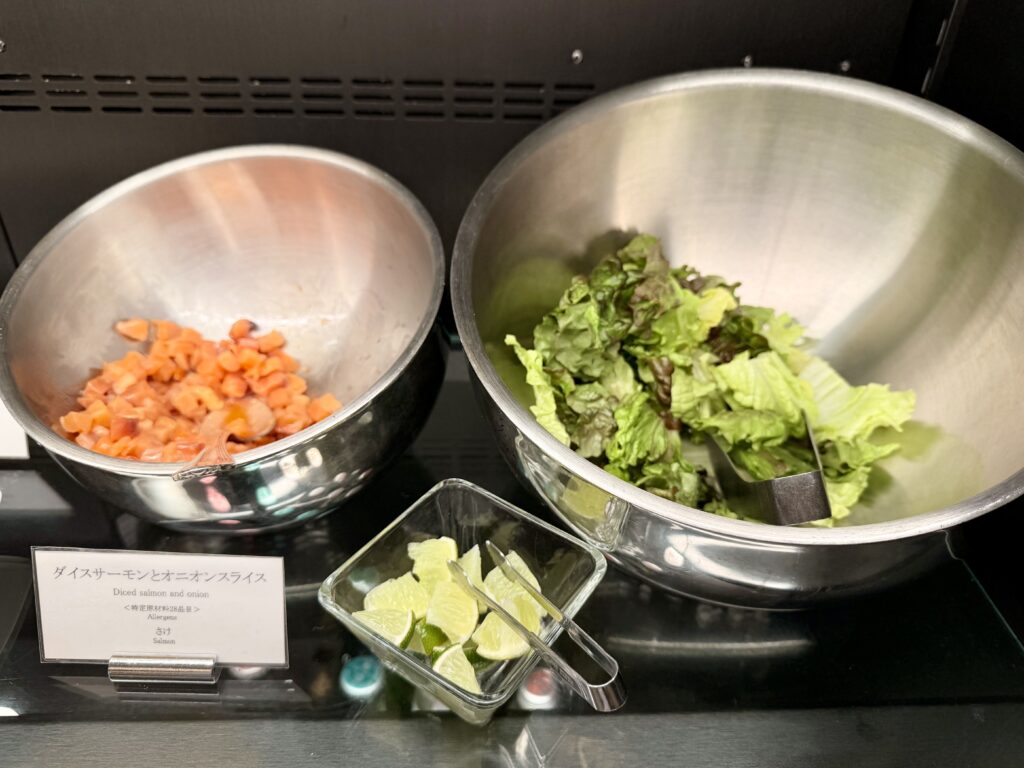 名古屋観光ホテル エスパシオラウンジ イブニングライトミールのコールドミール