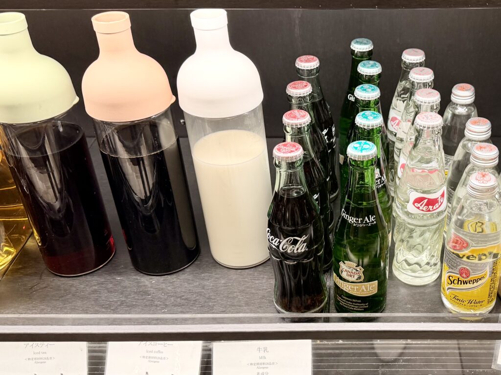 名古屋観光ホテル エスパシオラウンジ 冷たいドリンク