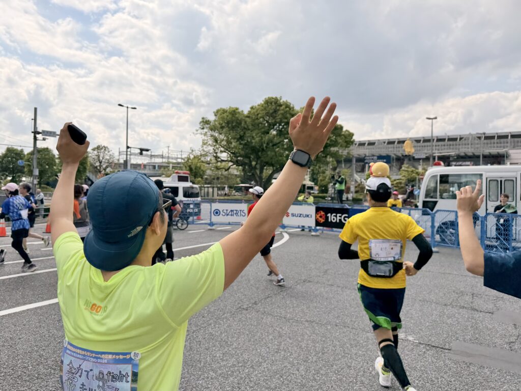 ぎふ清流ハーフマラソン 岐阜駅前折り返し