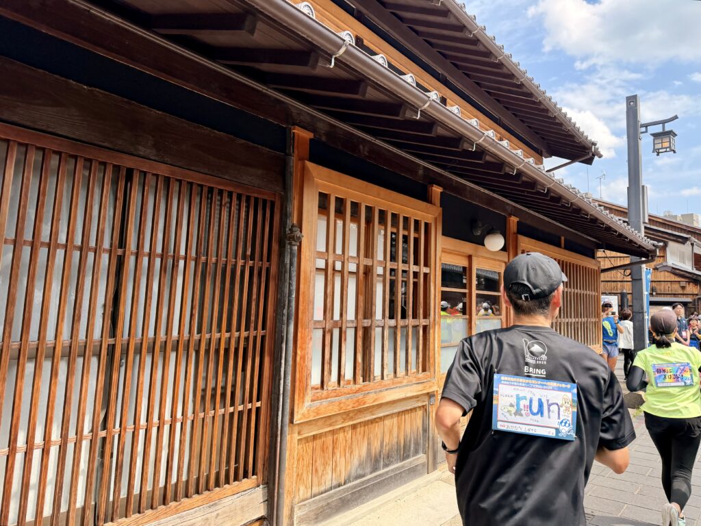 ぎふ清流ハーフマラソン 河原町界隈