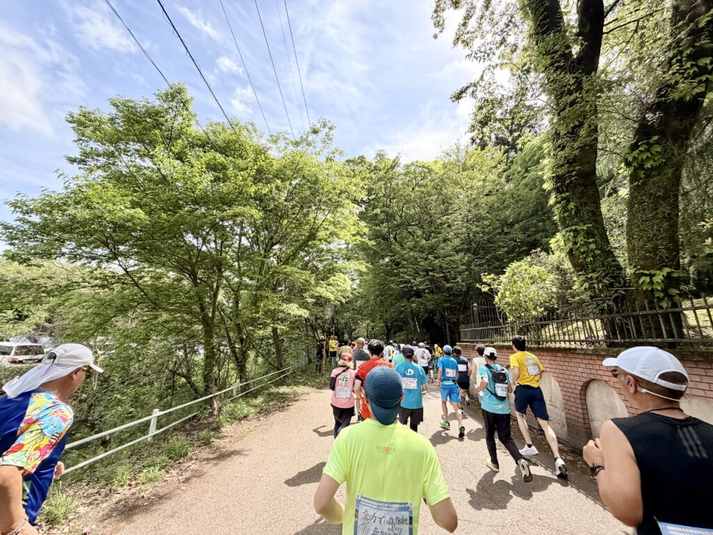 ぎふ清流マラソン2026 長良川沿いの様子