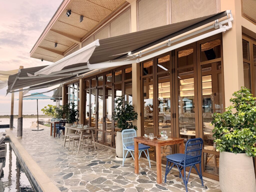 サムイ島のマラスカサムイ 朝食会場の店内
