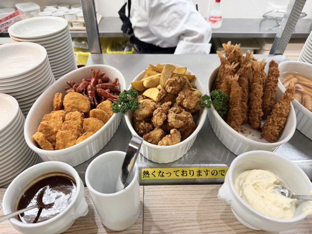 ドーミーイン岐阜駅前 朝食 揚げ物