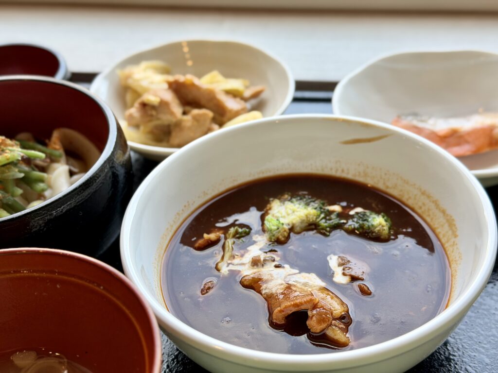 ドーミーイン岐阜駅前 朝食で食べたポークシチュー