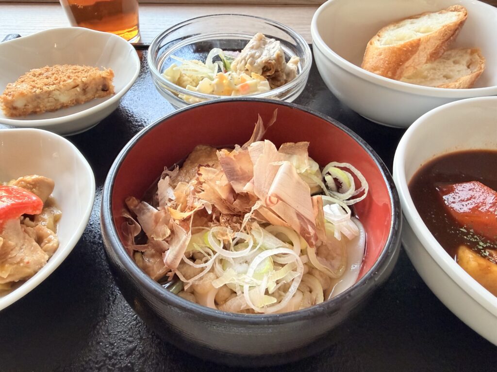 ドーミーイン岐阜駅前 朝食のきしめん