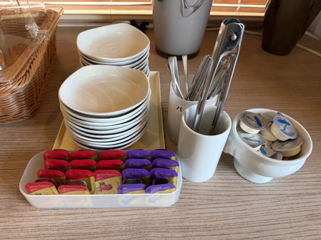 ドーミーイン岐阜駅前の朝食 パンにつけるジャム