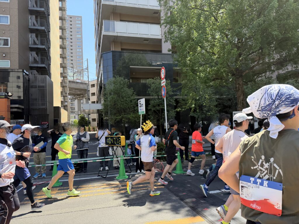 仙台国際ハーフマラソン 5km地点