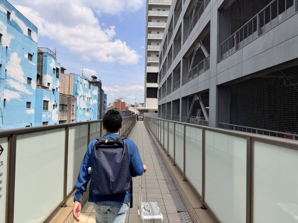 ぎふ清流ハーフマラソン ドーミーイン岐阜駅前をチェックアウトして次の目的地へ